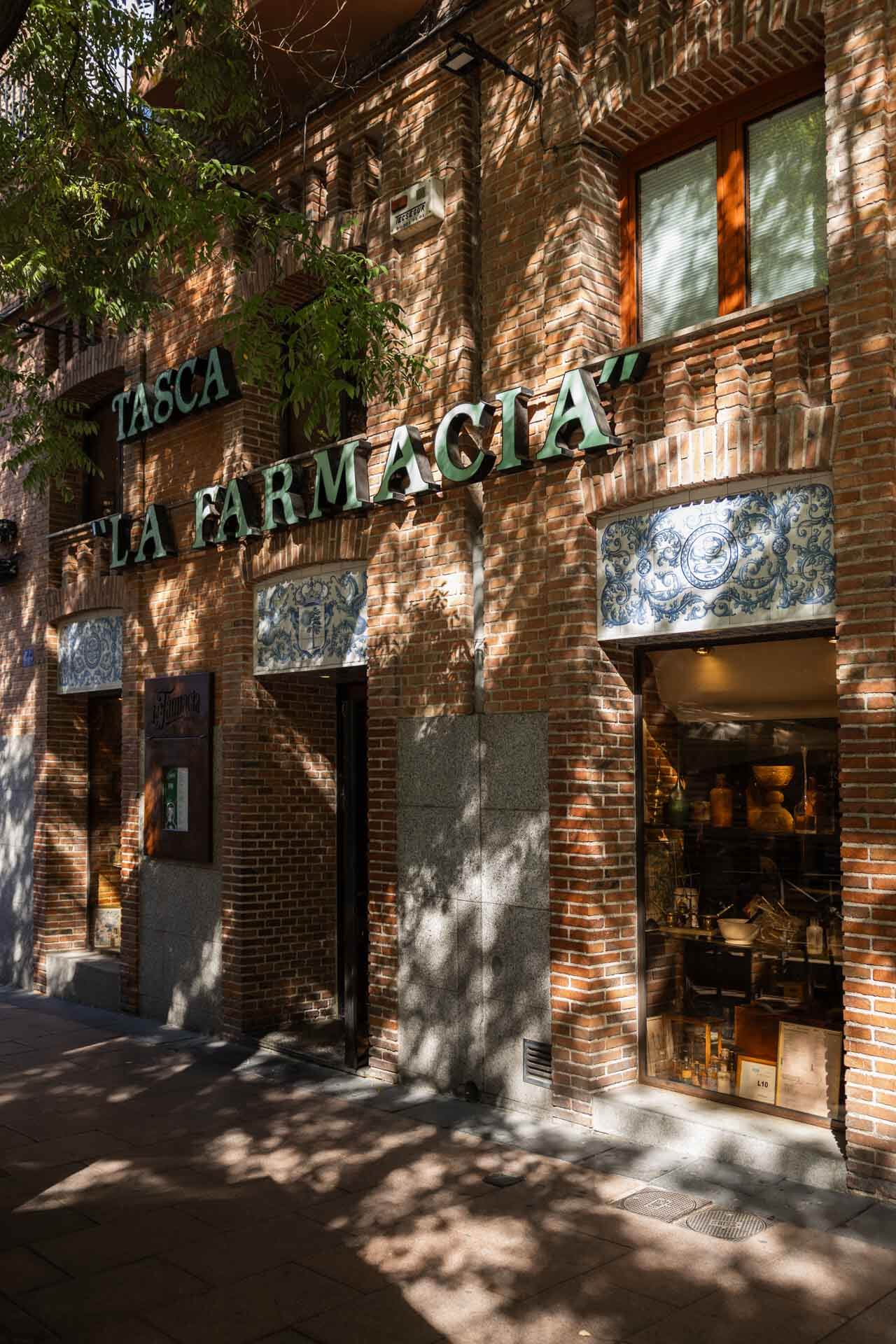 Tasca La Farmacia: Restaurante en el Barrio de Salamanca de Madrid