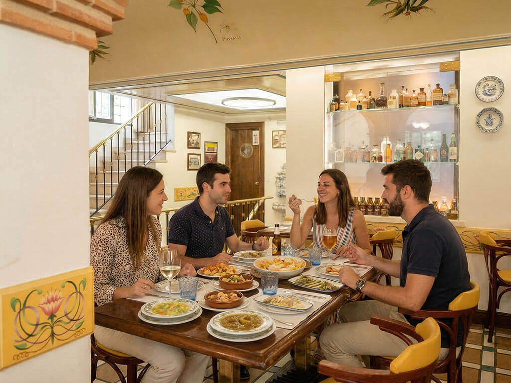 Comidas de grupo en Madrid